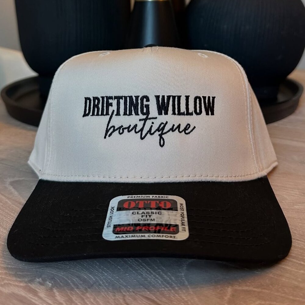 Drifting Willow Boutique Hat Distressed Country Style Lake Vibes cap